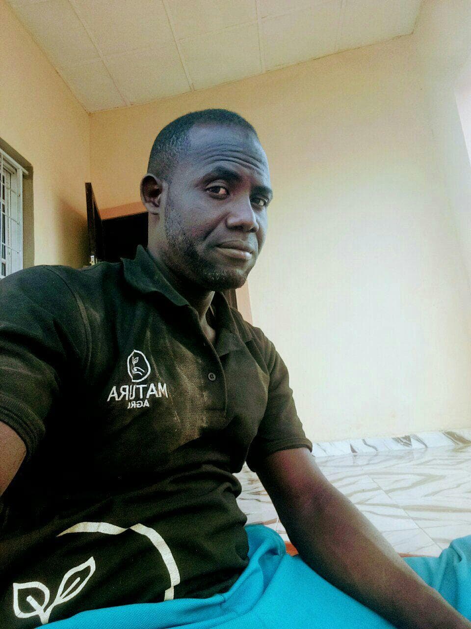 Salisu, farm operator at Matura Agro